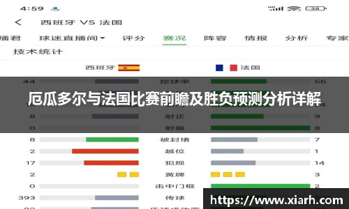 厄瓜多尔与法国比赛前瞻及胜负预测分析详解