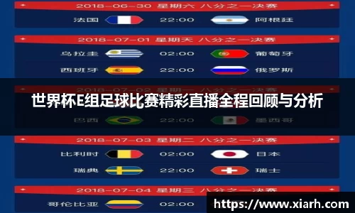 世界杯E组足球比赛精彩直播全程回顾与分析